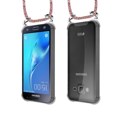 Samsung Galaxy J3 2016 Suojakuori Kotelo (Punainen)