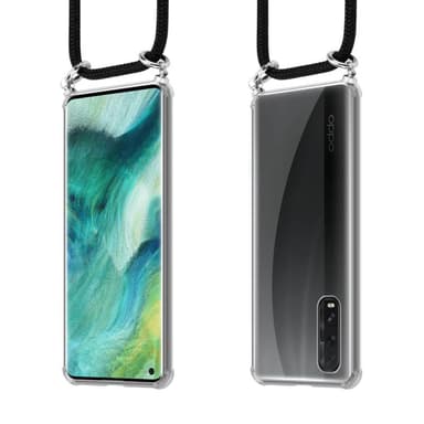 Oppo FIND X2 Suojakuori Kotelo (Musta)