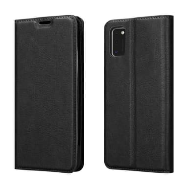 Samsung Galaxy A41 Suojakuori Lompakkokotelo (Musta)