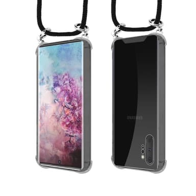 Samsung Galaxy NOTE 10 PLUS Suojakuori Kotelo (Musta)