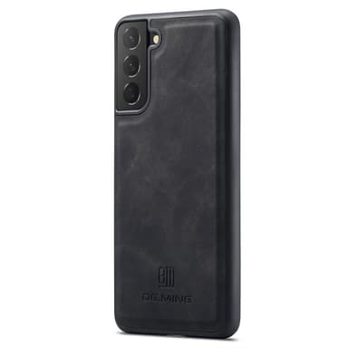 DG.MING Samsung S24 Premium PU-nahka Hybridi Suojakuori - Musta