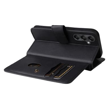 SKALO Samsung A05s 4G 10-lokeroa Lompakkokotelo - Musta