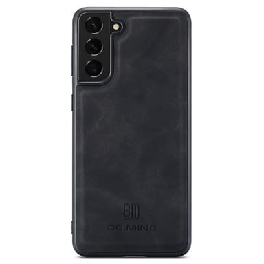 DG.MING Samsung S24 Premium PU-nahka Hybridi Suojakuori - Musta