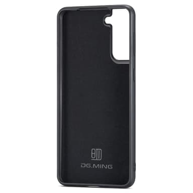 DG.MING Samsung S24 Premium PU-nahka Hybridi Suojakuori - Ruskea