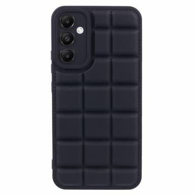 SKALO Samsung A05s 4G Puffer Bumper TPU-suojakuori - Musta