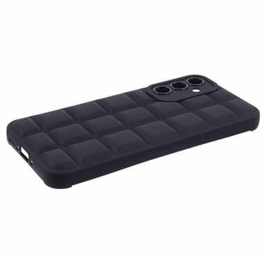 SKALO Samsung A05s 4G Puffer Bumper TPU-suojakuori - Musta