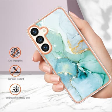 SKALO Samsung S24 Marmori TPU kuori - #4