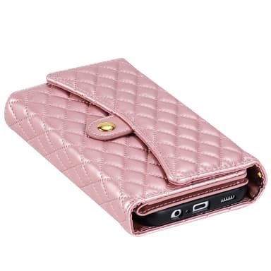 SKALO Samsung S24 Evelope Clutch 8-Lokeroa - Ruusukulta