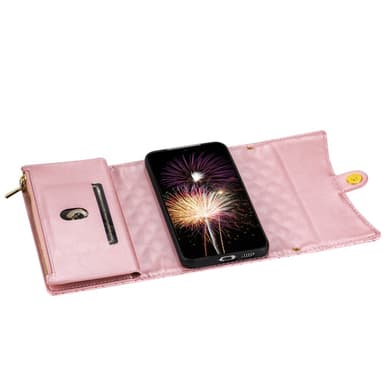 SKALO Samsung S24 Evelope Clutch 8-Lokeroa - Ruusukulta
