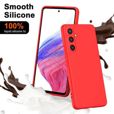 SKALO Samsung S24 Ultraohut TPU-kuori - Punainen