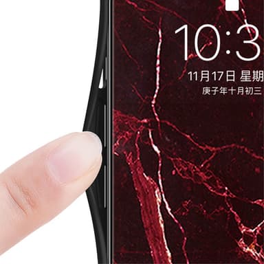 SKALO Samsung A05s 4G Marmori karkaistu lasi TPU-suojakuori - #2