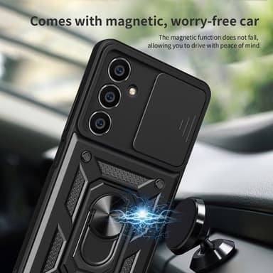 SKALO Samsung A05s 4G Armor hybridi metallirengas kameran liukusäädin - Ruusukulta