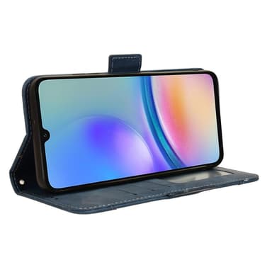 SKALO Samsung A05s 4G 6-lokeroa Lompakkokotelo - Sininen