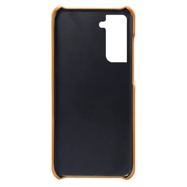 SKALO Samsung S24 PU-nahkainen Suojakuori Lompakolla - Vaaleanruskea
