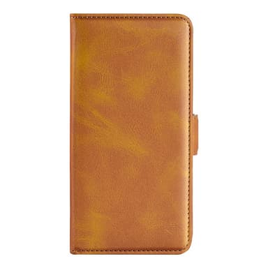 SKALO Samsung A05s 4G Premium Wallet Lompakkokotelo - Vaaleanruskea
