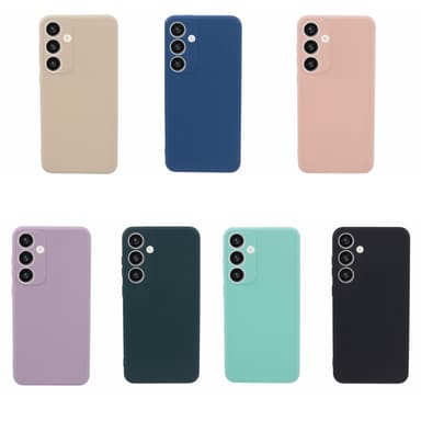 SKALO Samsung S24+ Ultraohut TPU-kuori - Violetti