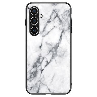 SKALO Samsung S24 Marmori karkaistu lasi TPU-suojakuori - #1