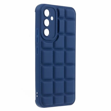 SKALO Samsung A05s 4G Puffer Bumper TPU-suojakuori - Tummansininen