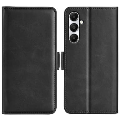 SKALO Samsung A05s 4G Premium Wallet Lompakkokotelo - Musta