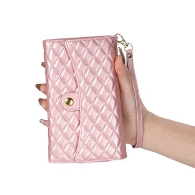 SKALO Samsung S24 Evelope Clutch 8-Lokeroa - Ruusukulta