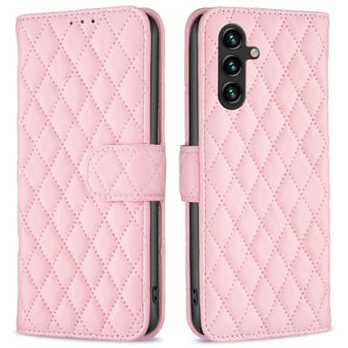 SKALO Samsung A05s 4G BINFEN COLOR Tikattu Lompakko - Pinkki