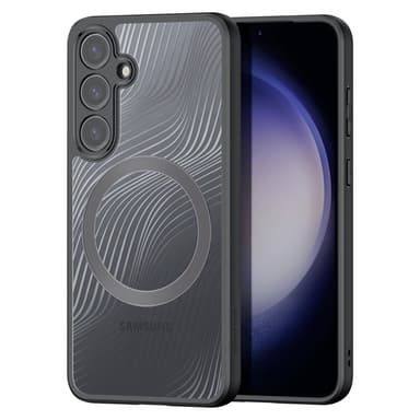 DUX DUCIS Samsung S24 Aimo Series Magnetic Ring Suojakuori - Musta