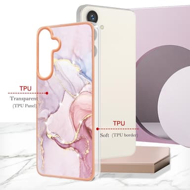 SKALO Samsung S24 Marmori TPU kuori - #2