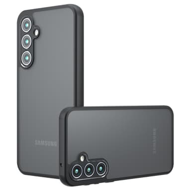 SKALO Samsung S24 Skin-touch hybridikuori - Musta
