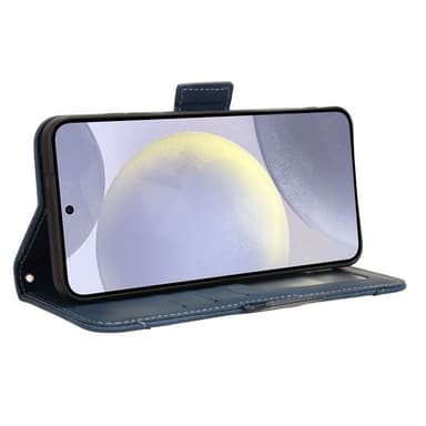 SKALO Samsung S24 6-lokeroa Lompakkokotelo - Sininen