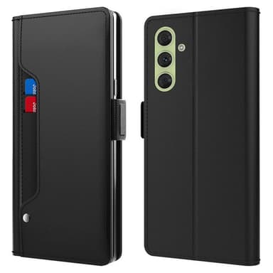 SKALO Samsung S24 Kortinhaltijan peililompakko - Musta