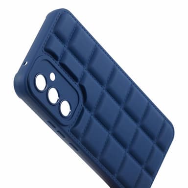 SKALO Samsung A05s 4G Puffer Bumper TPU-suojakuori - Tummansininen