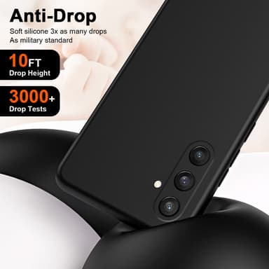 SKALO Samsung S24 Ultraohut TPU-kuori - Musta