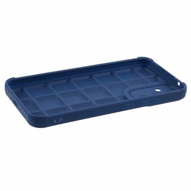 SKALO Samsung A05s 4G Puffer Bumper TPU-suojakuori - Tummansininen
