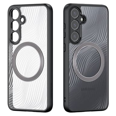 DUX DUCIS Samsung S24+ Aimo Series Magnetic Ring Suojakuori - Musta