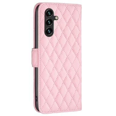 SKALO Samsung A05s 4G BINFEN COLOR Tikattu Lompakko - Pinkki