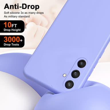 SKALO Samsung S24 Ultraohut TPU-kuori - Violetti