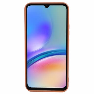 SKALO Samsung A05s 4G Puffer Bumper TPU-suojakuori - Ruskea
