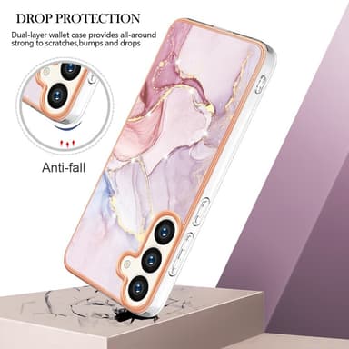 SKALO Samsung S24 Marmori TPU kuori - #2