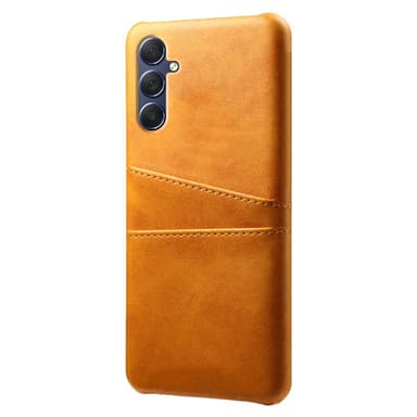 SKALO Samsung A05s 4G PU-nahkainen Korttikotelo - Vaaleanruskea