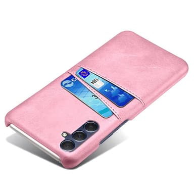 SKALO Samsung A05s 4G PU-nahkainen Korttikotelo - Ruusukulta