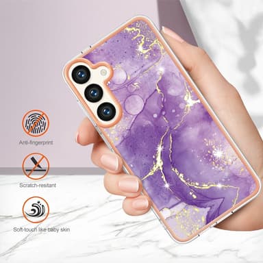 SKALO Samsung S24 Marmori TPU kuori - #1