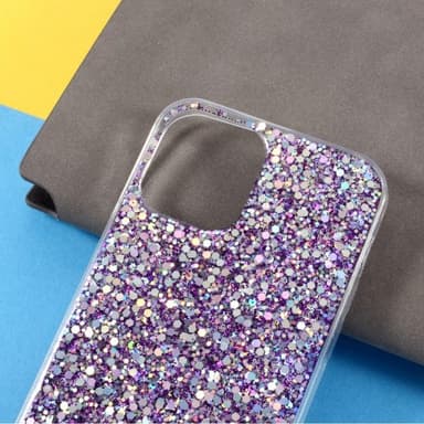 Nordic Covers iPhone 12/iPhone 12 Pro Kuori Sparkle Series Lilac Purple