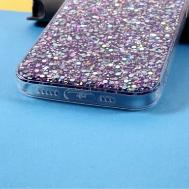 Nordic Covers iPhone 12/iPhone 12 Pro Kuori Sparkle Series Lilac Purple