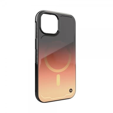 Clckr iPhone 15 Kuori Onyx MagSafe Copper