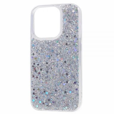 Nordic Covers iPhone 15 Pro Kuori Sparkle Series Stardust Silver