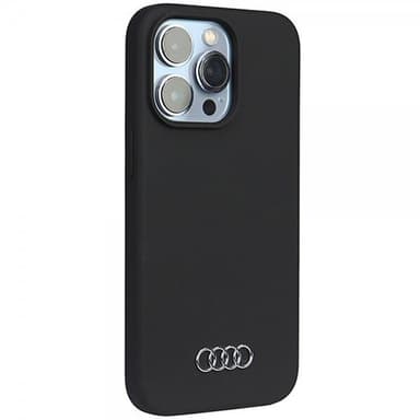 Audi iPhone 13/iPhone 13 Pro Kuori Silikoni Musta