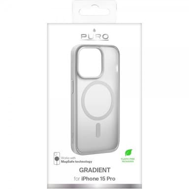 Puro iPhone 15 Pro Kuori Gradient MagSafe Hopea