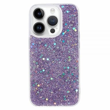 Nordic Covers iPhone 15 Pro Kuori Sparkle Series Lilac Purple