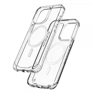 Clckr iPhone 15 Pro Max Kuori Diamond MagSafe Läpinäkyvä Kirkas
