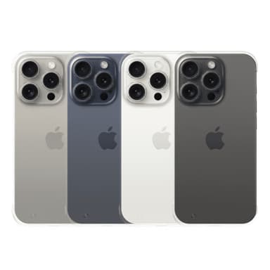 Just Mobile iPhone 15 Pro Max Kuori TENC Slim Fit Kirkas